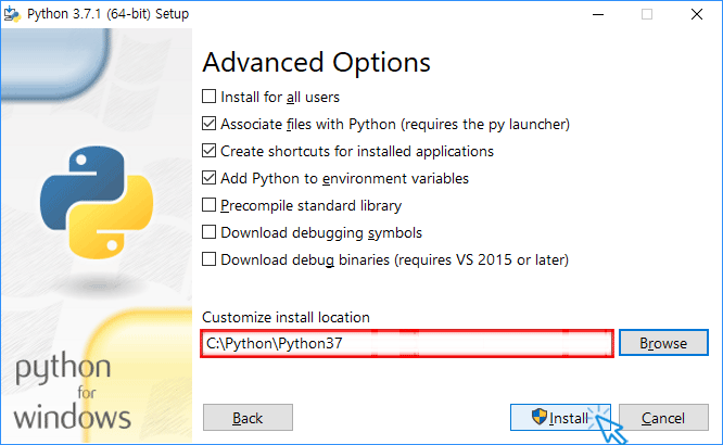Advanced Option